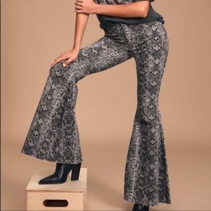 Free People Just Float On Flare Jeans